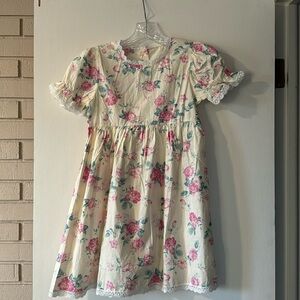 Girls Vintage Roses Dress